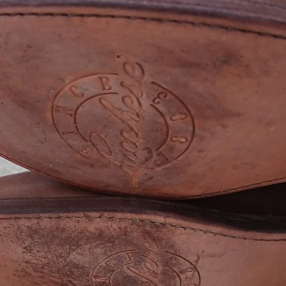 LUCCHESE Tall Riding Boot Sz 9 - Picture 9 of 16